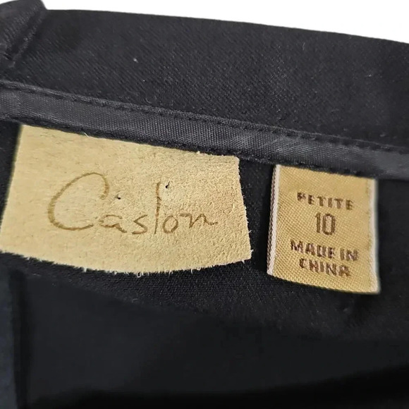 Caslon Business Office Dress Pants Black Size 10P - Picture 3 of 5